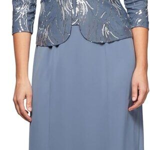 Womens Tea Length Jacket Dress, Perfect for Weddings, Formal Events Petite and R